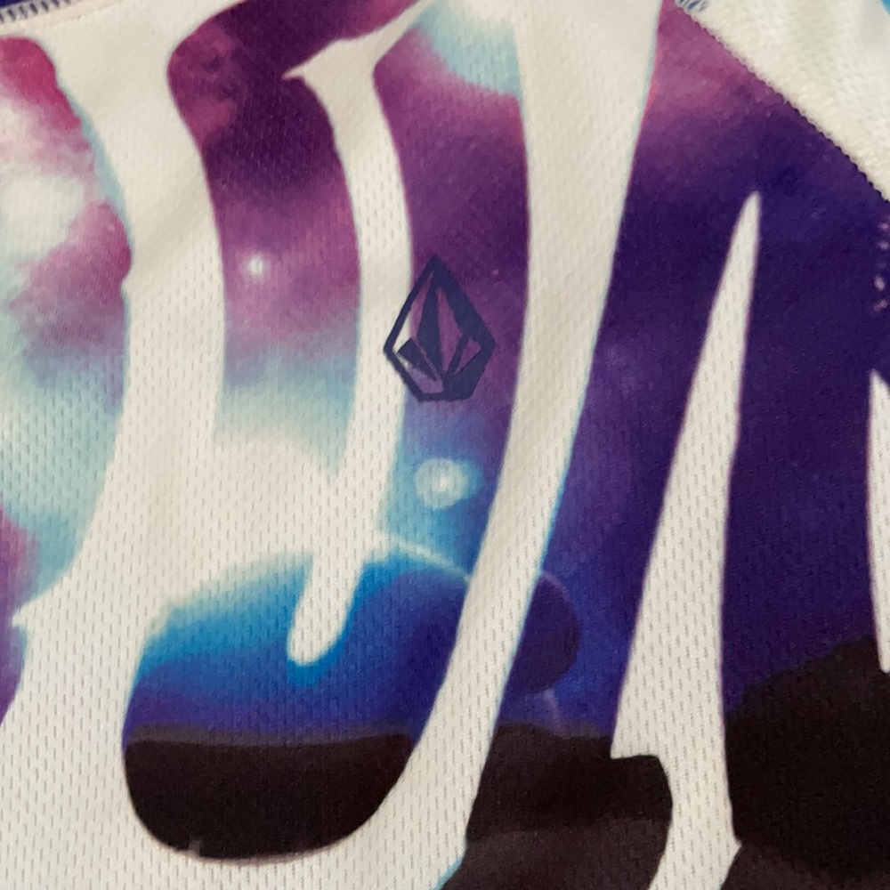Volcom White Multicolor Nimbus Ski Boarding Shirt… - image 8